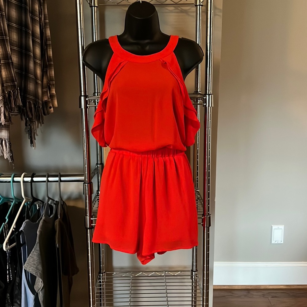 Peach Love Romper